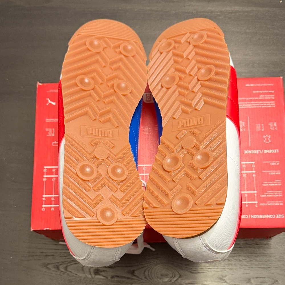 Puma White Sneakers - Red- White and Blue - Brand new - Picture 5 of 5